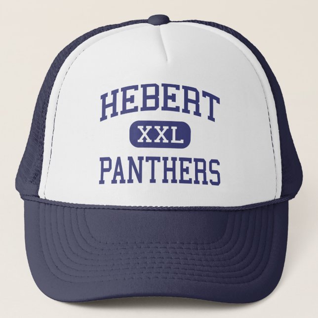 Hebert - Panther - Highschool - Beaumont Texas Truckerkappe (Vorderseite)