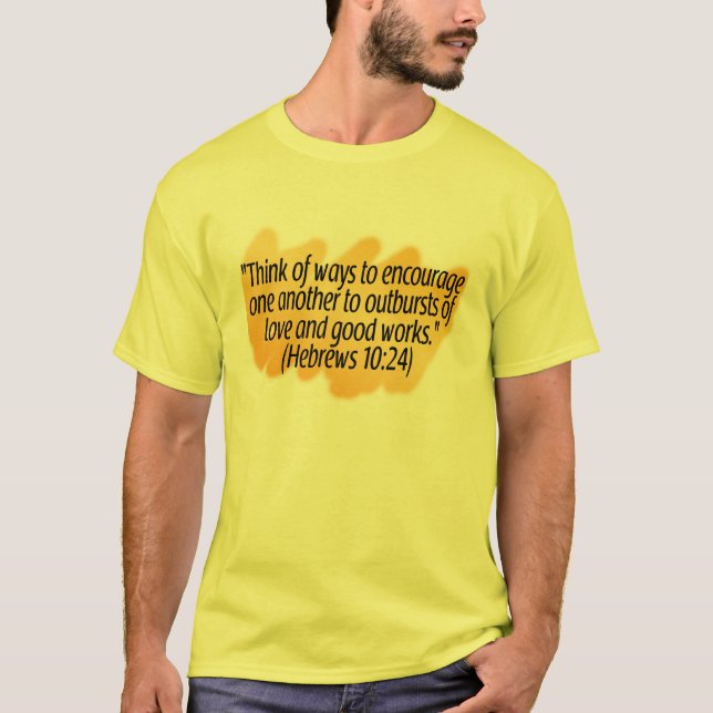 Hebräer-10:24 T-Shirt (Vorderseite)