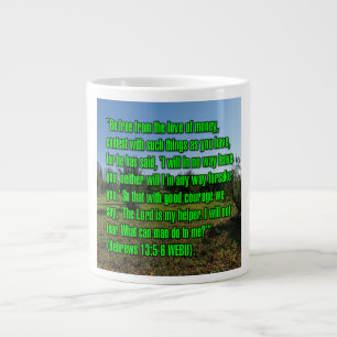 Hebräer 13:5-6 WEBU Tasse