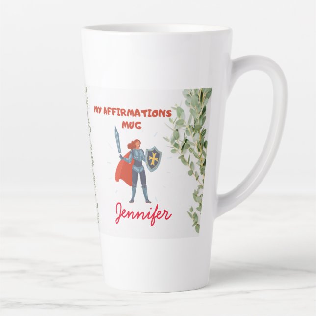 Hebräer 13:6 Fett Bekräftigung ohne Furcht Jesus C Milchtasse (Rechts)