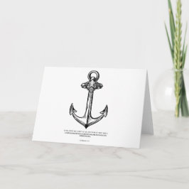 Hebräer 6:19 - Anker meines Souls. Karte