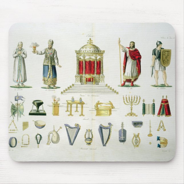 Hebräer Levi, Priester, König und Soldat mit Mousepad (Vorne)