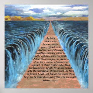 Hebräisch 11:24-27 poster