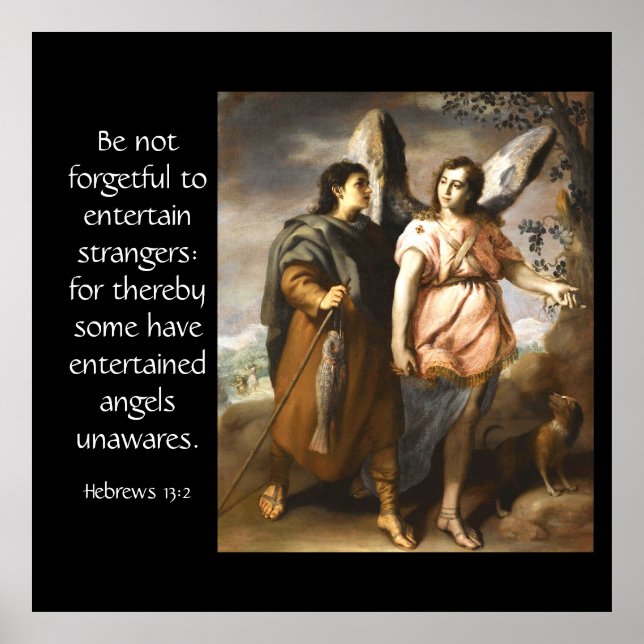 Hebräisch 13:2 poster (Vorne)