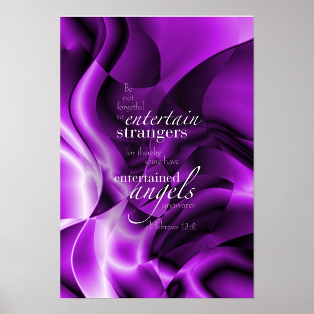 Hebräisch 13:2 poster (Vorne)