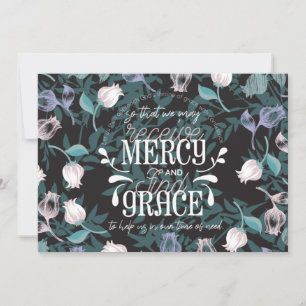 Hebräisch 4:16 zitiert schwarz dankeskarte