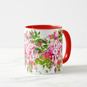 Hebräisch: "Feministit" - jüdischer Feminismus Was Tasse