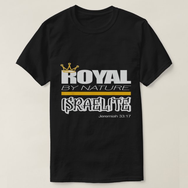 Hebräisch Israelite Royal von Nature Judah Torah T T-Shirt (Design vorne)