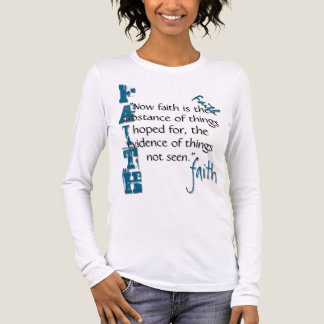 Hebräische 11:1 Passage Tri-Blend Shirt