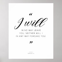 Hebräische 13:5 Bibelverse gegen Angst und Angst