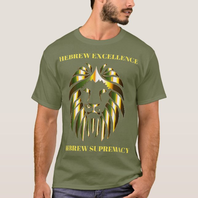 Hebräische Kompetenz und hebräische Überlegenheit  T-Shirt (Vorderseite)