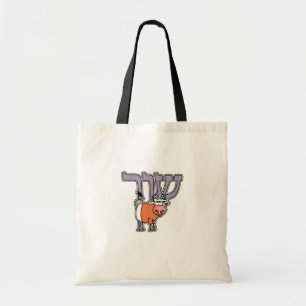 Hebräische Tierkreis-Tasche - Stier Tragetasche