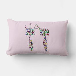 Hebräischer Brief 'CHET' Lendenkissen