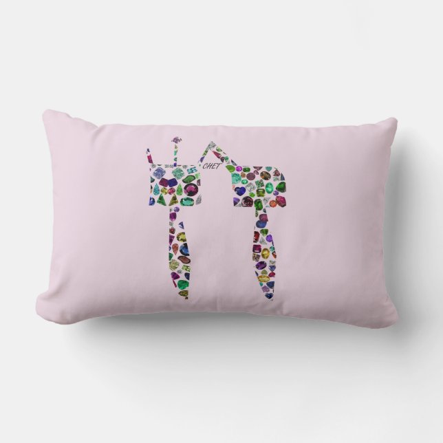 Hebräischer Brief 'CHET' Lendenkissen (Vorderseite)