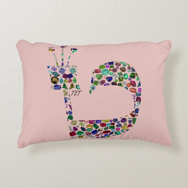 Hebräischer Brief 'TET' Dekokissen (Vorderseite)