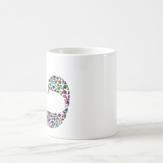 Hebräischer Brief 'TET' Verwandlungstasse (Mittel)