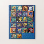 Hebräisches Alphabet-Puzzlespiel<br><div class="desc">10 x 14 Zoll hebräisches Alphabet-Puzzlespiel. Ein süßes Tier für alle 22 Buchstaben des hebräischen Alphabetes. Puzzlespiel mit 250 Stücken. Haben Sie Spaß, Hebräer zu lernen.</div>