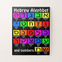 Hebrew Alephbet Puzzle