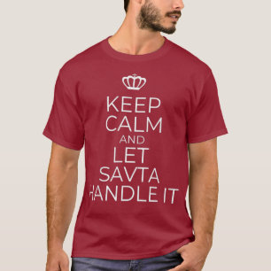 Hebrew Großmutter-Geschenk für Savta T-Shirt