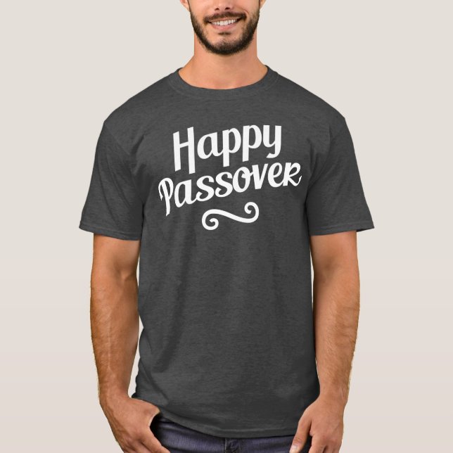 Hebrew Happy Pesach Chag Pesach Sameach Premium T-Shirt (Vorderseite)