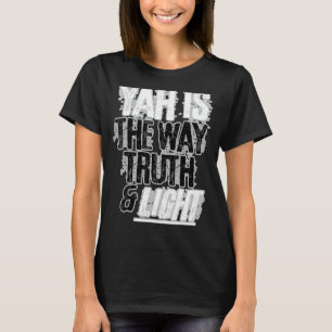 Hebrew Israelite Stamm Judah Obey Yah Torah Wahrhe T-Shirt