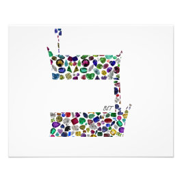 Hebrew Letter BET Fotodruck