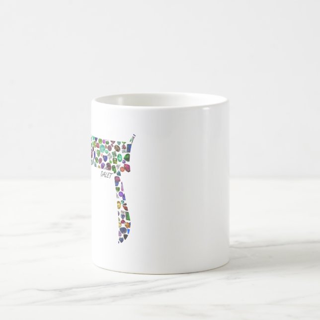 Hebrew Letter Dalet Verwandlungstasse (Mittel)