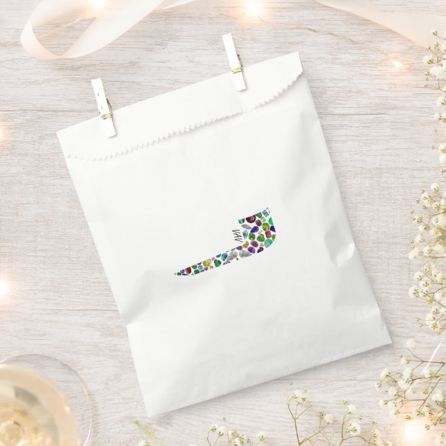 Hebrew Letter VAV Geschenktütchen (Ausgeschnitten)