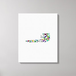 Hebrew Letter VAV Leinwanddruck