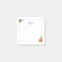 Hebrew Monogram SHIN Personalisiert Floral