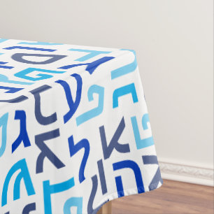 Hebrew Tischdecke