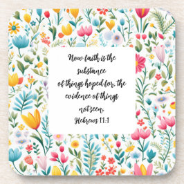Hebrews 11:1 Coaster Getränkeuntersetzer