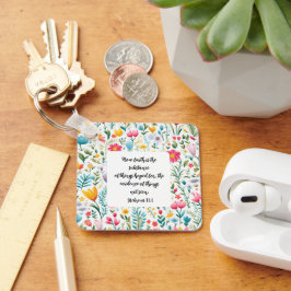 Hebrews 11:1 Keychain Schlüsselanhänger