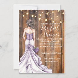 Hebrews 12:15 Graceful Bridal Shower Invitation Magneteinladung