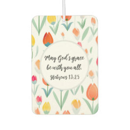 Hebrews 13:25 Air Freshener Autolufterfrischer