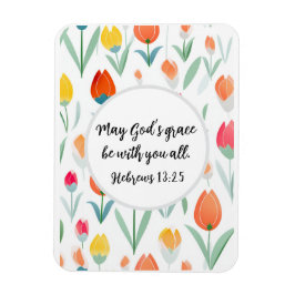 Hebrews 13:25 Greeting Card Magnet