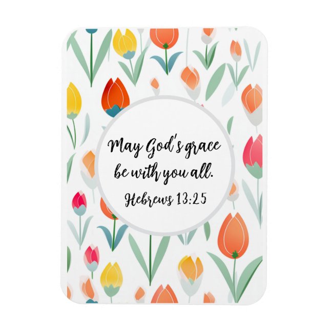 Hebrews 13:25 Greeting Card Magnet (Vertikal)