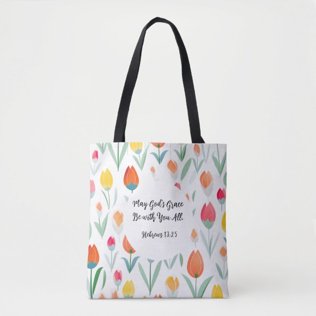 Hebrews 13:25 Tote Bag (Vorderseite)