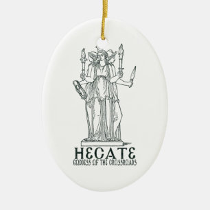 Hecate Keramikornament