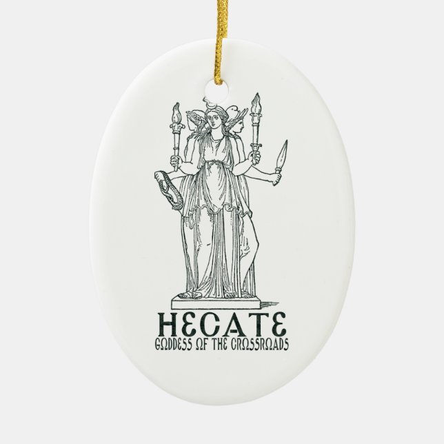 Hecate Keramikornament (Vorne)