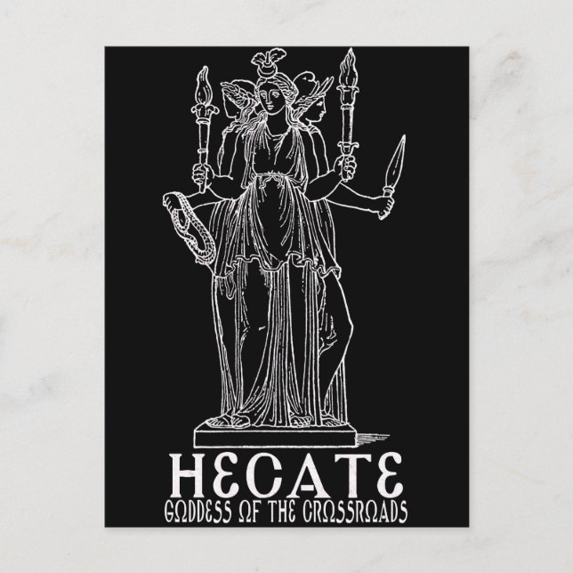 Hecate Postkarte (Vorderseite)