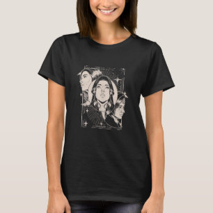 Hecate Triple Moon Goddess Moderne Hexenheide Weih T-Shirt