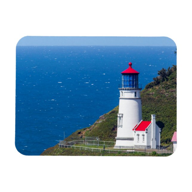 Heceta Head Lighthouse in der Nähe von Florenz Magnet (Horizontal)