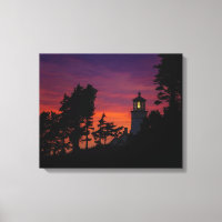 Heceta Head Lighthouse Landschaft | Oregon Coast