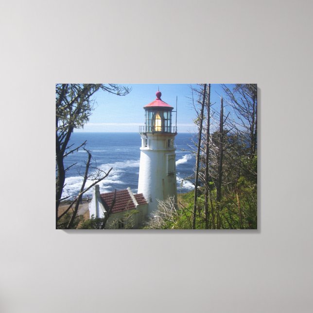 Heceta Head Lighthouse Leinwanddruck (Vorderseite)