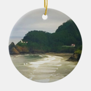 Heceta Head Lighthouse, OR Keramik Ornament
