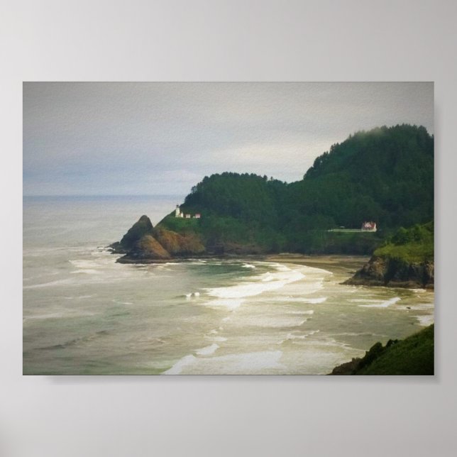 Heceta Head Lighthouse, OR Poster (Vorne)