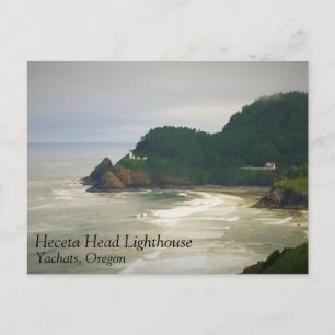 Heceta Head Lighthouse, OR Postkarte