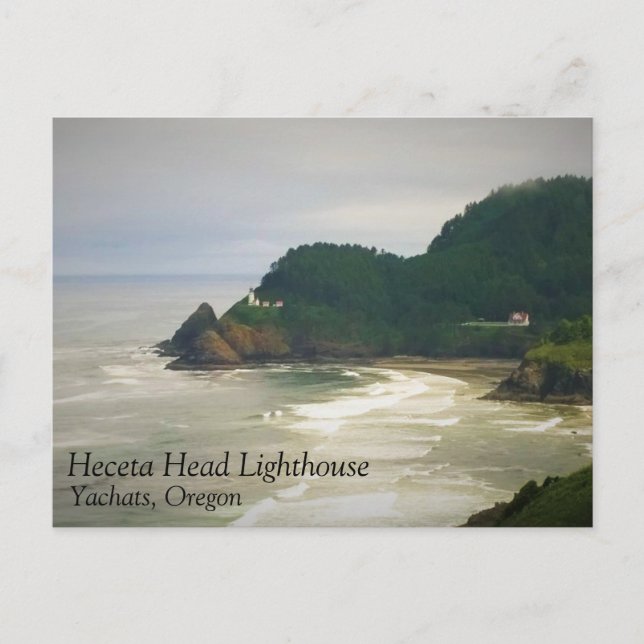 Heceta Head Lighthouse, OR Postkarte (Vorderseite)