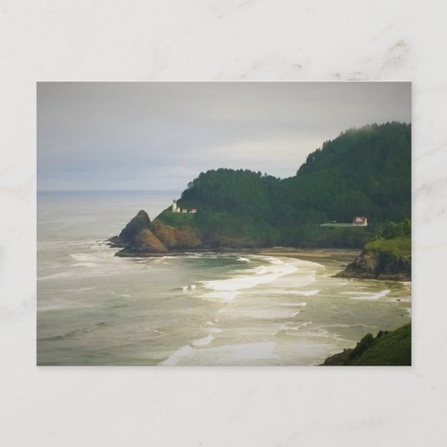 Heceta Head Lighthouse, OR Postkarte (Vorderseite)
